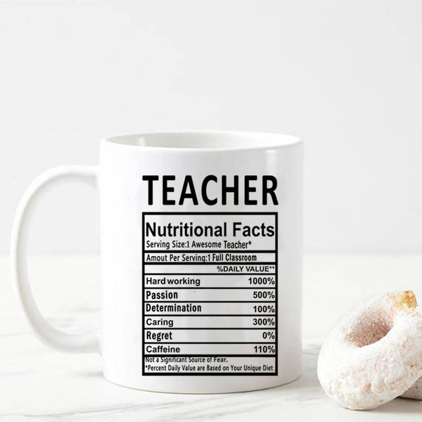 Teacher Gift Coffee Cup Breakfast Cup Simple Milk Cup